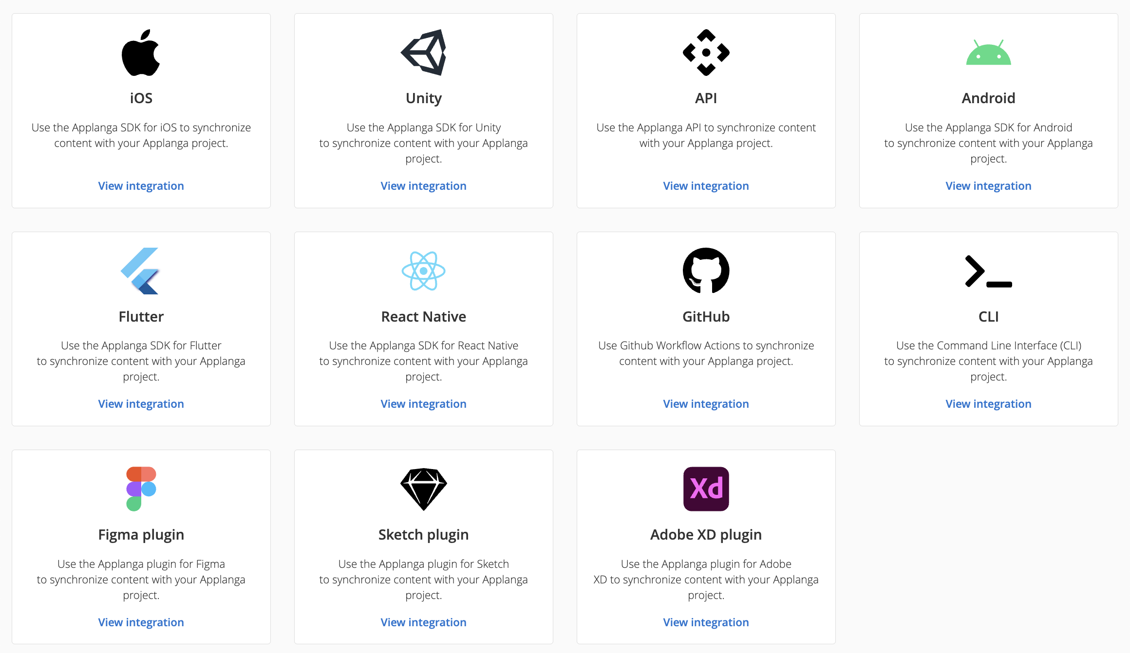 Integrations