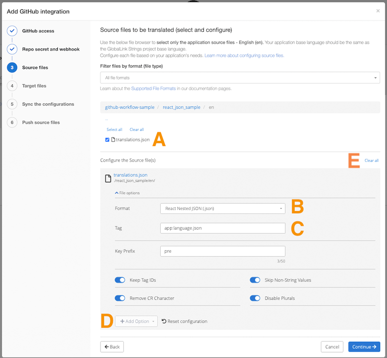Add Source Files