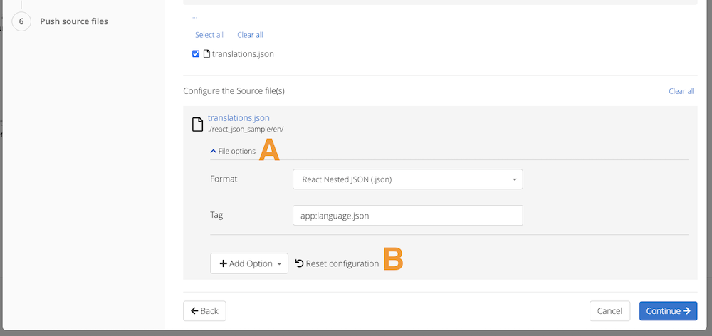 Source Files Considerations