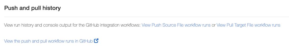 View GitHub Logs